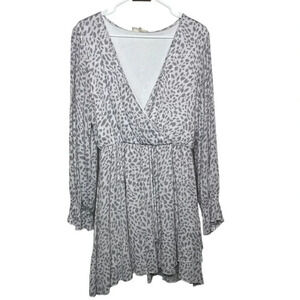 Altar'd State Long Sleeve Lighweight Mini Dress Sz. M